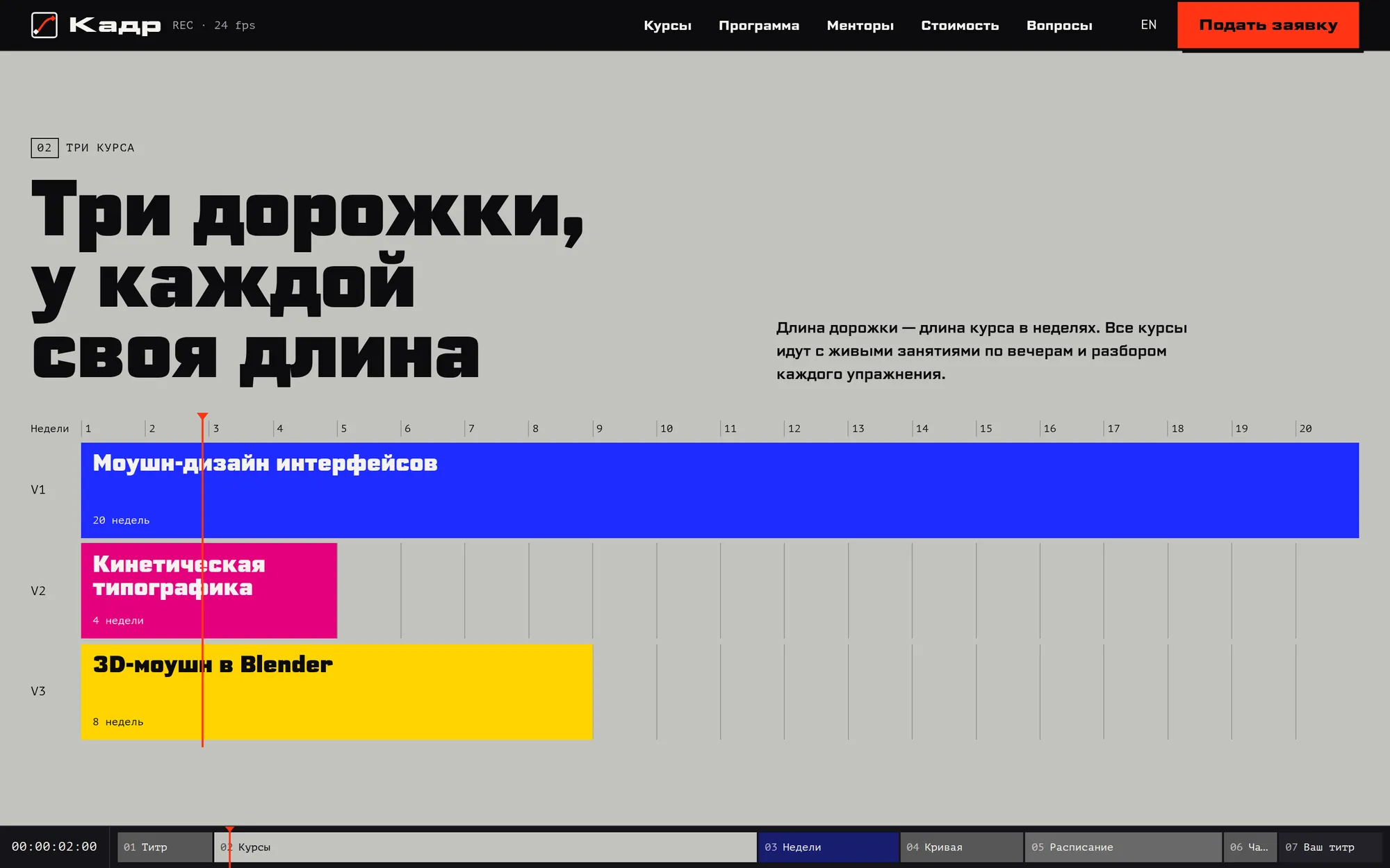Kadr на компьютере, дальше по странице, кадр 1